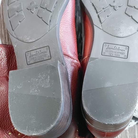 Sam Edelman Prina Leather Knee High Riding Boots Sz - Picture 5 of 15